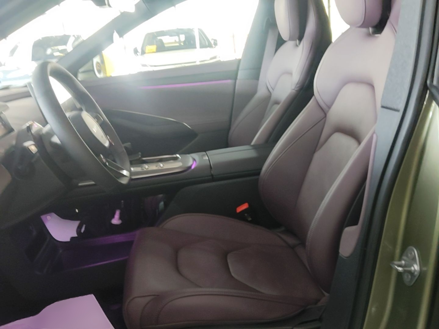 Avant de la voiture