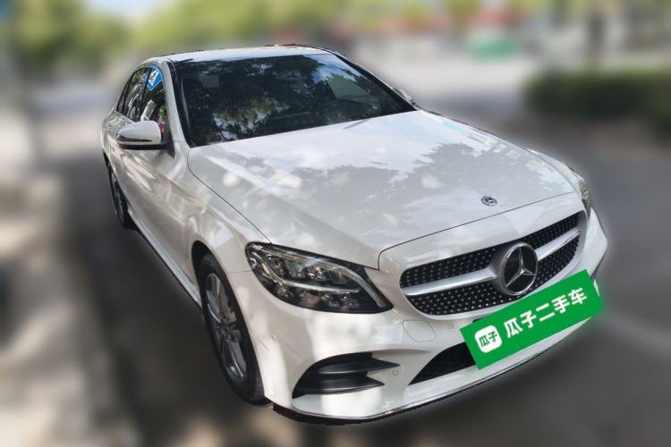 Used Mercedes-Benz C-Class 2021 C 200 L Fashion Edition Sport Version Front Right 45 Deg