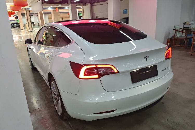 Used Tesla Model 3 2020 Revised Version Standard Range Rear-Wheel Drive – Upgraded Edition Rear Left 45 Deg