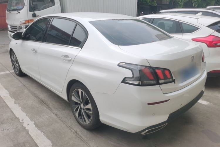 Used Peugeot 408 2020 360THP 10th Anniversary Edition Rear Left 45 Deg