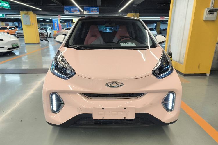 Used Chery New Energy Little Ant 2022 Revised Version Sweet Pink Edition Half-Sugar Version Lithium Iron Phosphate 30.7 kWh 30 kW 301 km