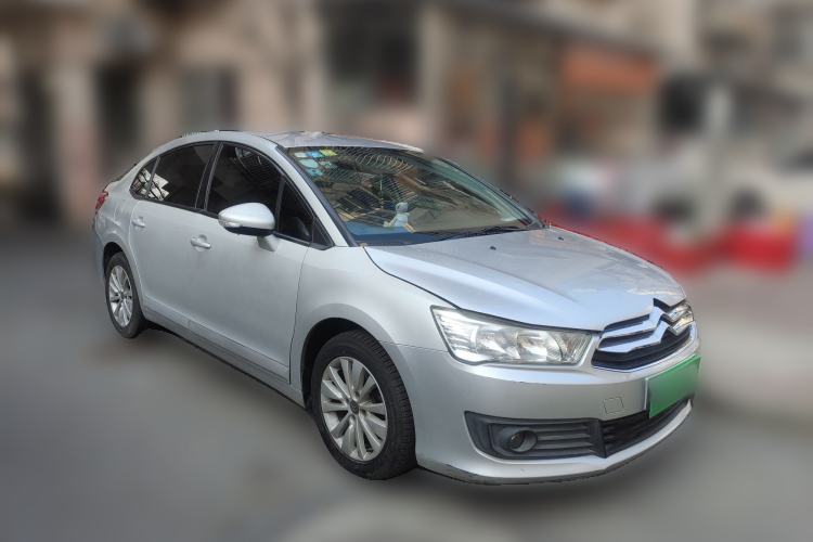 Used Citroen C-Quatre 2012 Sedan 1.6L Manual Prestige Model Front Right 45 Deg