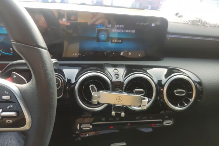 Used Mercedes-Benz A-Class 2021 A 200 L Sport Sedan Dynamic Model Audio And AC Panel