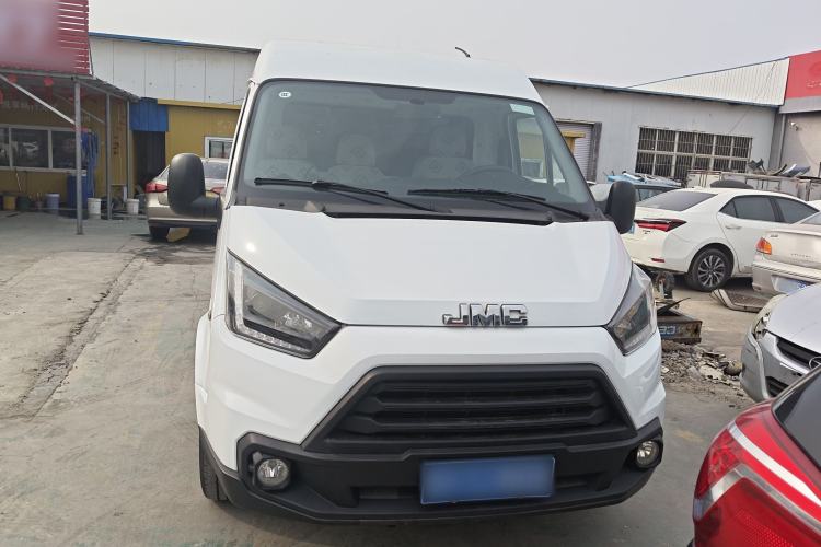 Used JMC Transit 2019 2.8T Commercial Version Short Wheelbase Mid-Roof 3-Seater China VI Standard JX493
