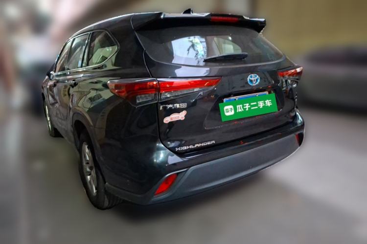 Used Toyota Highlander 2022 Dual-Engine 2.5L Two-Wheel Drive Elite Edition 7-Seater Rear Left 45 Deg