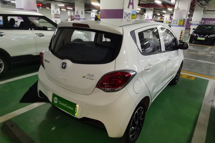 Used CHANGAN Benni E-Star 2021 National Edition Colorful Version Lithium Iron Phosphate (31.86 kWh) Rear Right 45 Deg