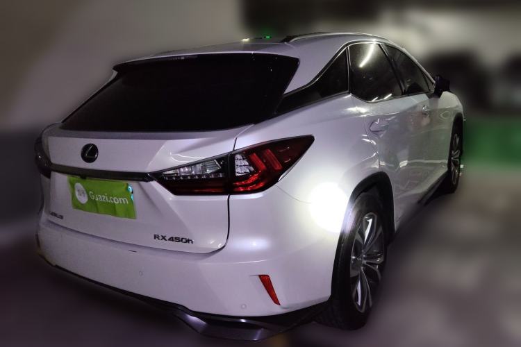 Used Lexus RX 2016 450h Four-Wheel Drive Luxury Edition Rear Right 45 Deg