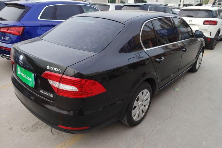 Used Skoda Superb 2013 1.4TSI DSG Sport Edition Rear Right 45 Deg