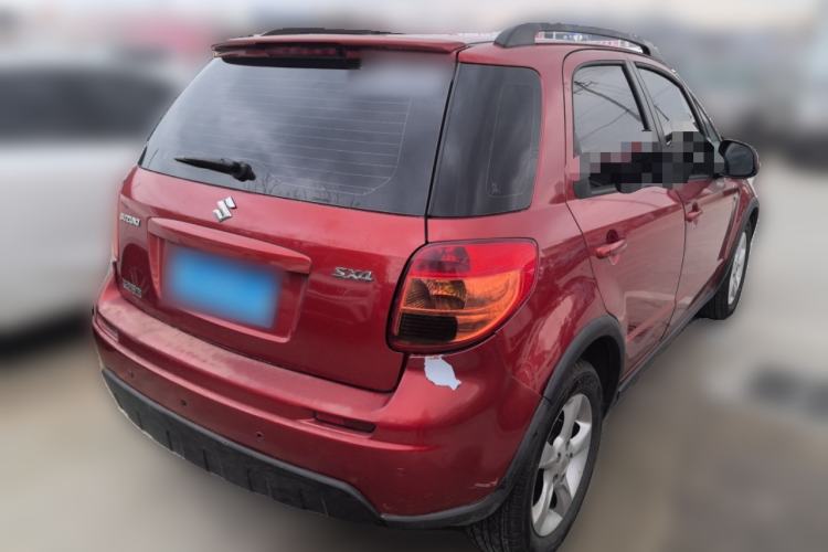 Used Suzuki SX4 2011 Revised 1.6L Automatic Dynamic Version Rear Right 45 Deg