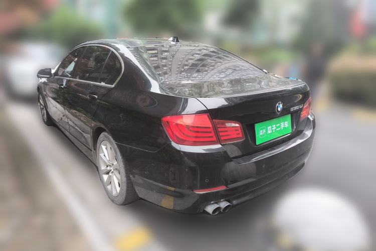 Used BMW 5 Series 2012 530Li Leading Model Rear Left 45 Deg