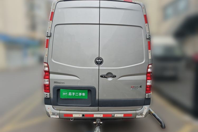 Used Foton Toano 2023 2.8T Manual Jixiang Van Extended Wheelbase Mid-Height Roof Rear Dual Tires 3-Seater