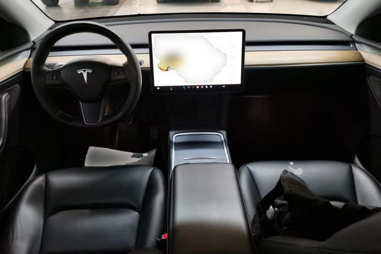 Used Tesla Model Y 2021 Standard Range Rear-Wheel Drive Version Center Console