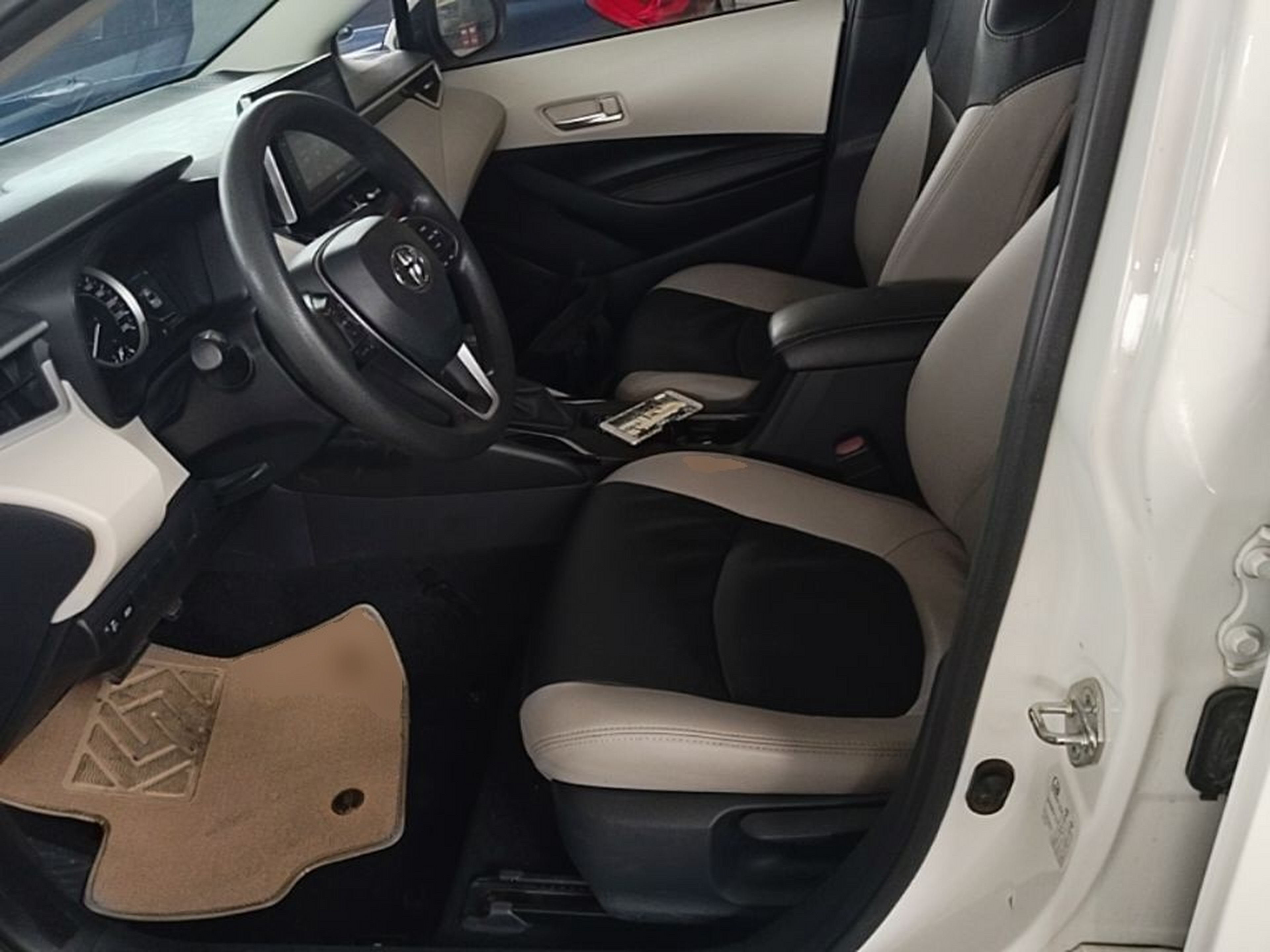 Avant de la voiture