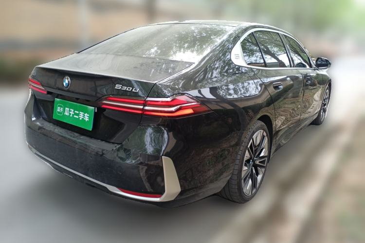 Used BMW 5 Series 2024 530Li Luxury Package Premium Edition Rear Right 45 Deg