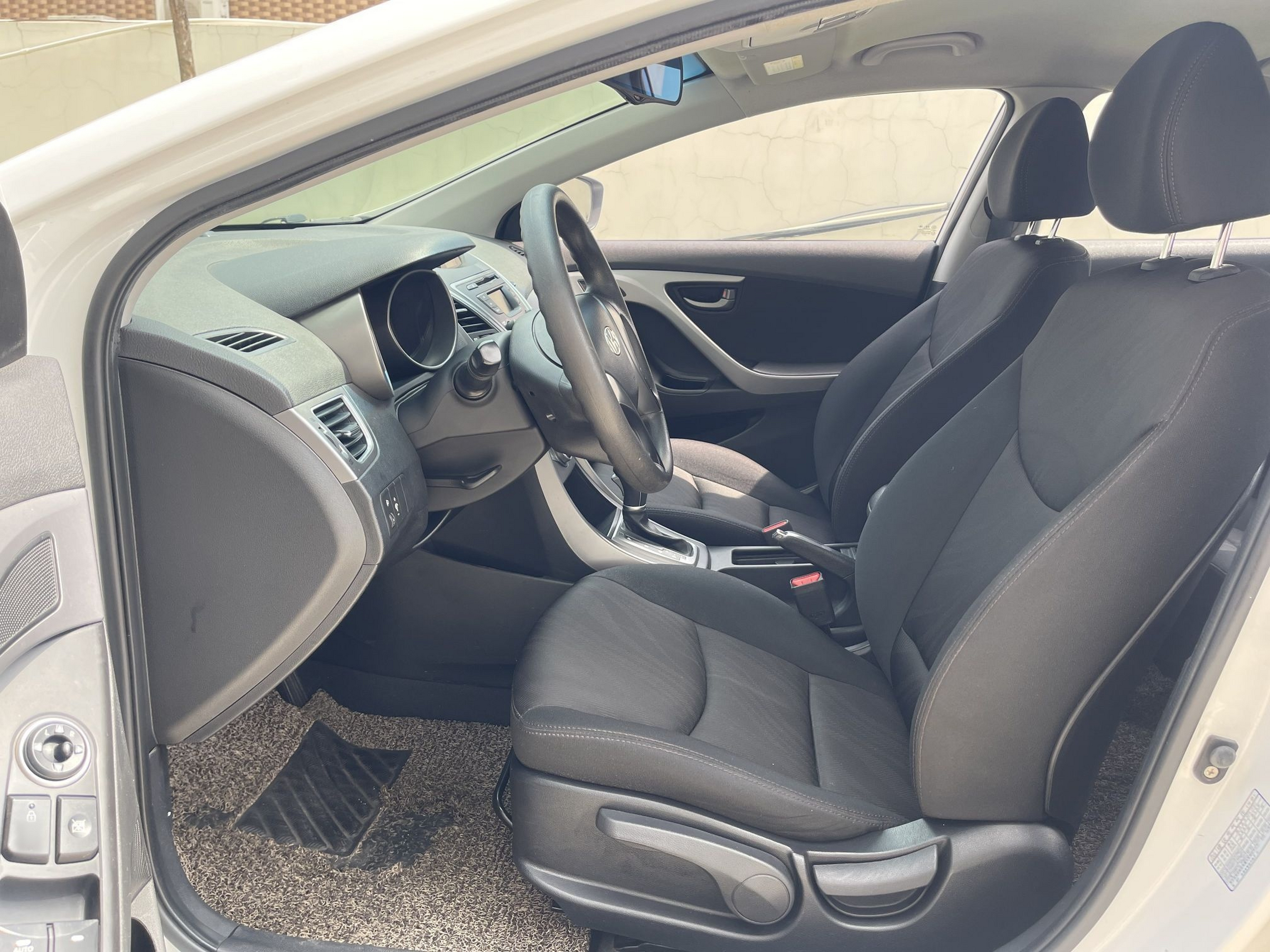 Avant de la voiture