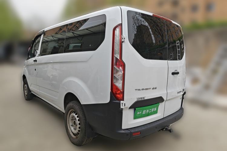 Used Ford Transit 2019 2.0T Gasoline Automatic Multi-Function Commercial Vehicle Short Wheelbase Low Roof 6-Seater China VI Standard Rear Left 45 Deg