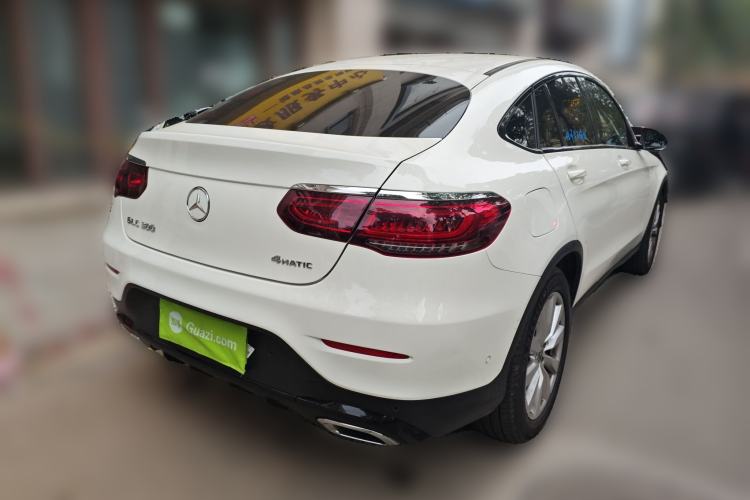 Used Mercedes-Benz GLC Coupe 2020 GLC 260 4MATIC Coupe SUV Rear Right 45 Deg