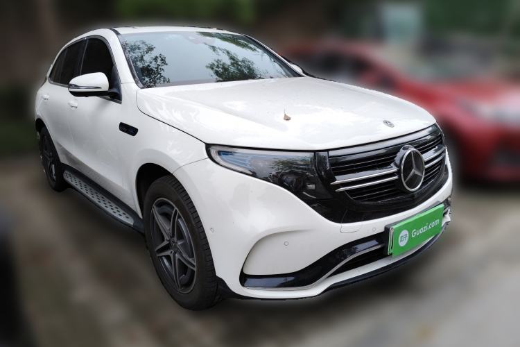 Used Mercedes-Benz EQC 2021 EQC 400 4MATIC Front Right 45 Deg