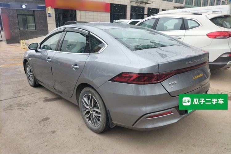 Used BYD Qin PLUS 2021 EV 400KM Luxury Model Rear Left 45 Deg