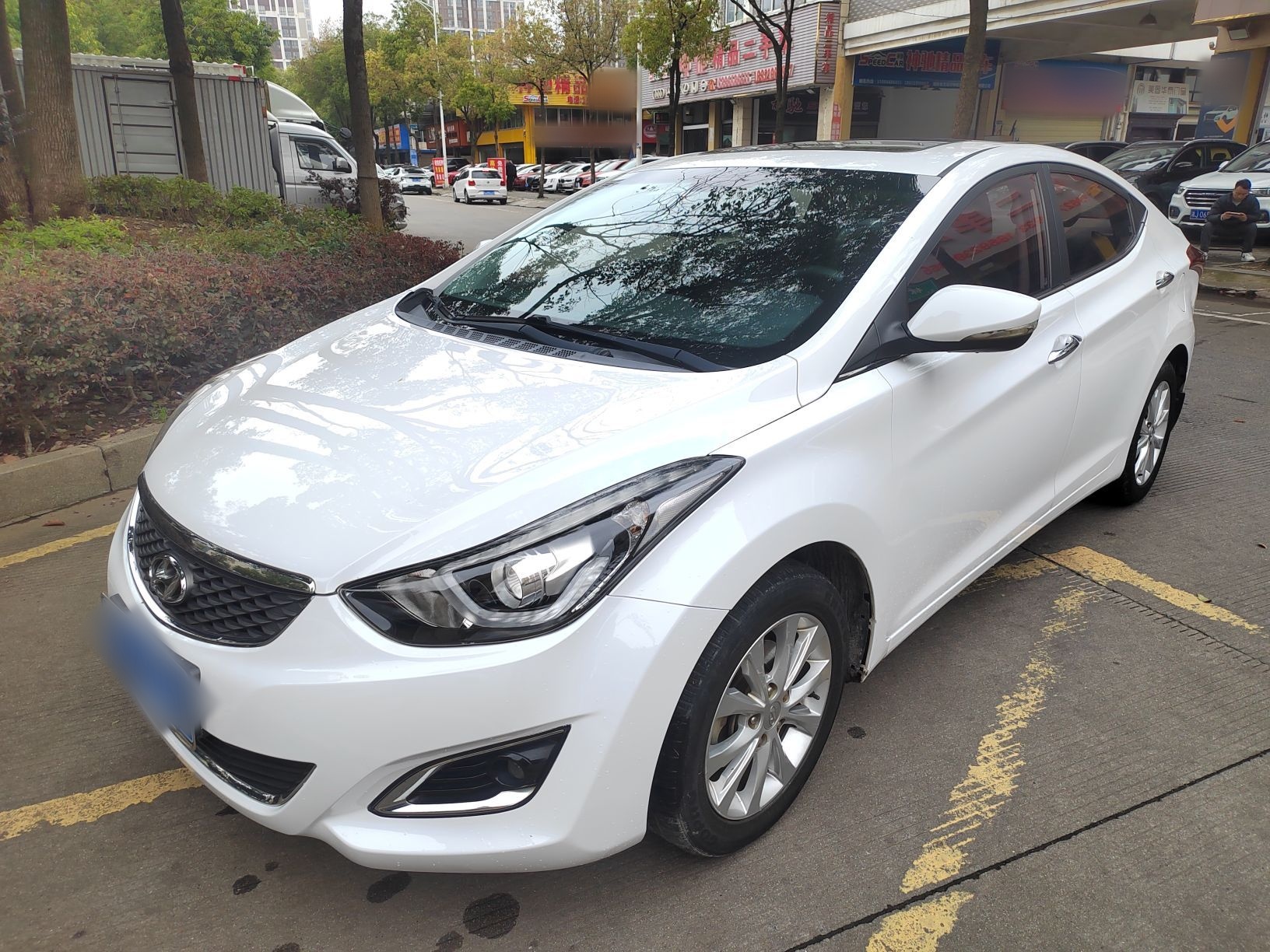 تحت مقدمة السيارة