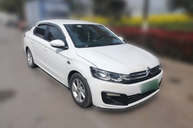 Used Citroen Elysee 2014 1.6L Manual Fashion Model CNG Front Right 45 Deg