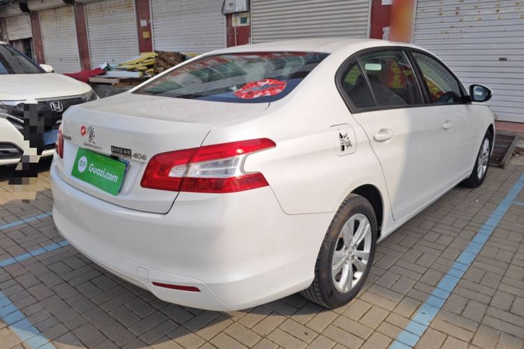 Used Peugeot 408 2018 Revised Version 1.8L Manual Leading Edition Rear Right 45 Deg