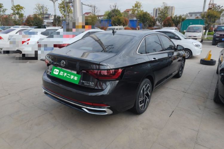 Used Volkswagen Sagitar 2023 300TSI DSG Excellence Edition Rear Right 45 Deg