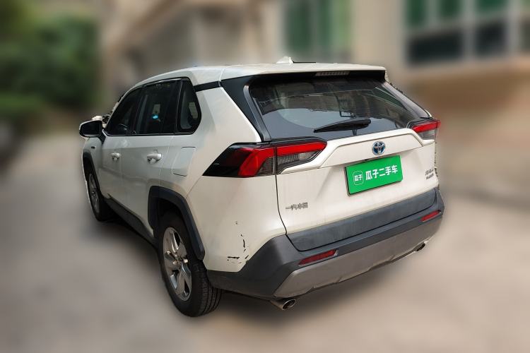 Used Toyota RAV4 2020 Dual-Engine 2.5L E-CVT Two-Wheel Drive Elite Edition Rear Left 45 Deg