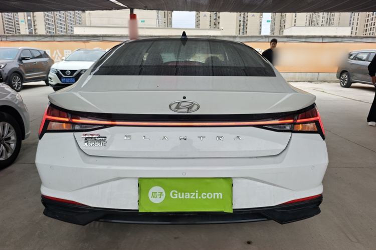 Used Hyundai Elantra 2021 1.5L CVT LUX Prestige Edition Rear