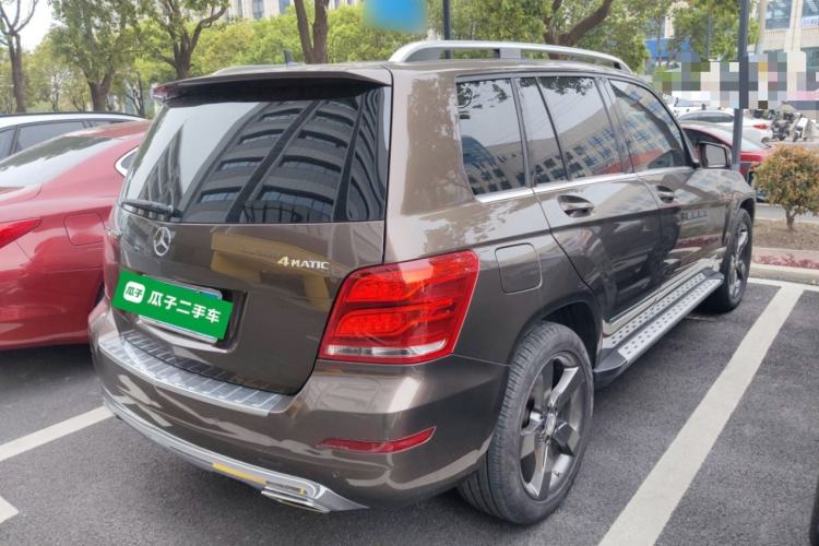 Used Mercedes-Benz GLK-Class 2013 GLK 300 4MATIC Dynamic Sunroof Model Rear Right 45 Deg