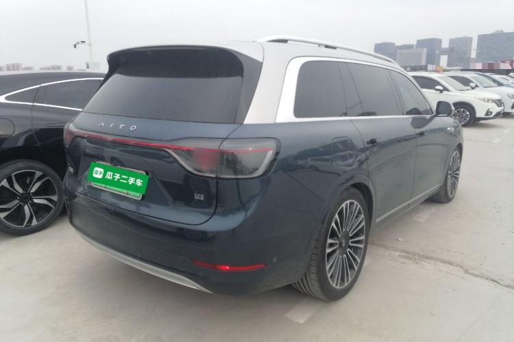 Used Hima AITO M9 2024 Range-Extended Ultra Version 42 kWh 6-Seater Model Rear Right 45 Deg