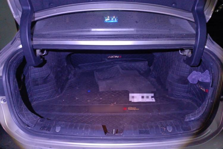 Used AION S 2023 Xuan 580 55.2 kWh Lithium Iron Phosphate Trunk