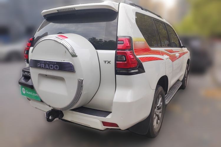 Used Toyota Prado 2018 3.5L Automatic TX-L with Rear-Mounted Spare Tire Rear Right 45 Deg