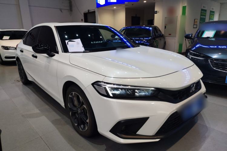 Used Honda Civic 2023 HATCHBACK 240TURBO CVT Extreme Edition Front Right 45 Deg