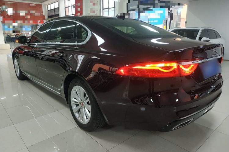 Used Jaguar XFL 2019 XFL 2.0T 200PS Two-Wheel-Drive Luxury Edition Rear Left 45 Deg