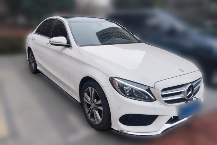 Used Mercedes-Benz C-Class 2016 C 200 L Sport Edition Front Right 45 Deg