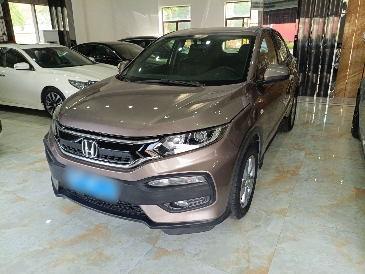 تحت مقدمة السيارة