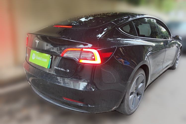 Used Tesla Model 3 2023 Rear-Wheel-Drive Version Rear Right 45 Deg