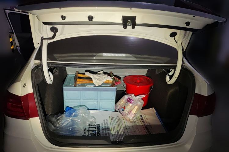 Used Volkswagen Santana 2021 1.5L Manual Fashion Edition Trunk