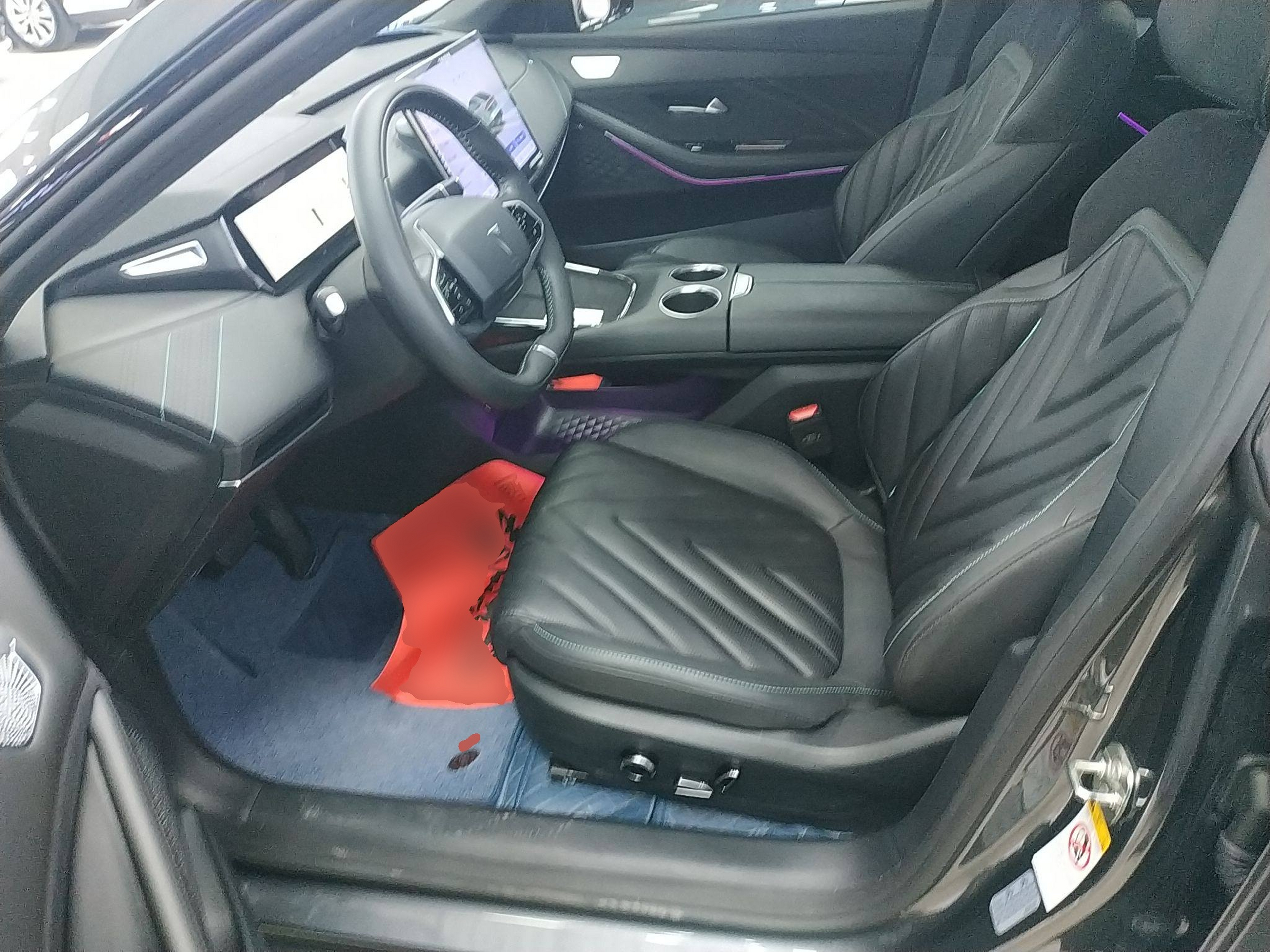 Avant de la voiture