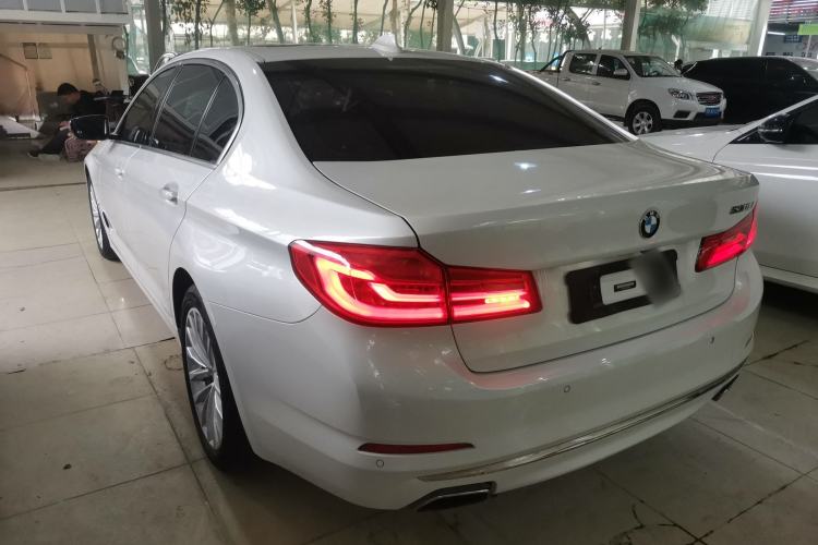 Used BMW 5 Series 2019 530Li Leading Model Luxury Package Rear Left 45 Deg
