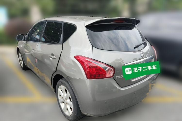 Used Nissan Tiida 2011 1.6L CVT Comfort Model Rear Left 45 Deg