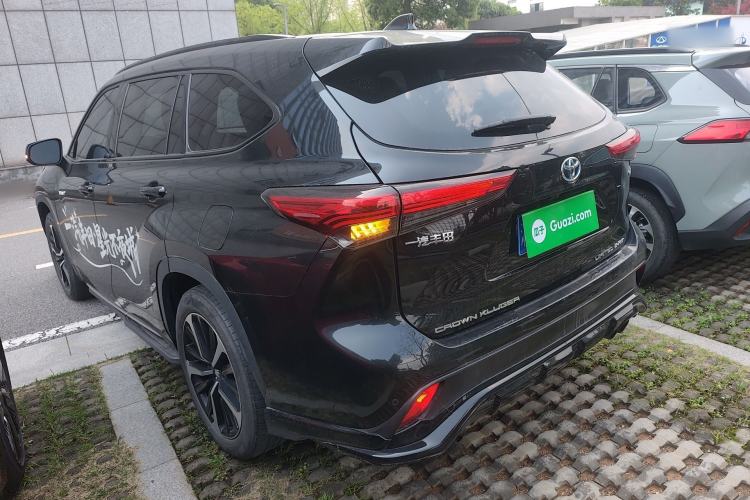 Used Toyota Crown Kluger 2021 2.5L HEV Four-Wheel Drive Flagship Edition Rear Left 45 Deg