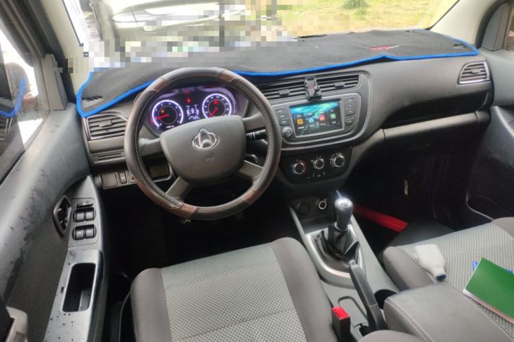 Used CHANGAN KAICHENG Ounuo S 2023 1.5L Deluxe Edition Dual-Steaming Air-Conditioned Passenger Van JL473QG 7 Seats Center Console