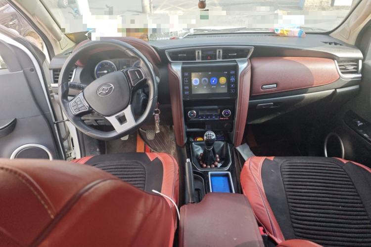 Used Huanghai Xiao Niu 2021 2.4L N1 Manual Gasoline Two-Wheel Drive Chuanfu Type Extended Flat-Bottom Cargo Bed 4K22
