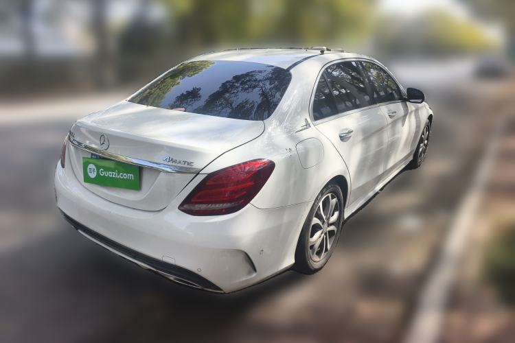 Used Mercedes-Benz C-Class 2017 C 180 L Sport Edition Rear Right 45 Deg