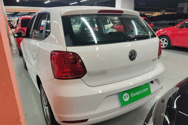 Used Volkswagen Polo 2016 1.4L Automatic Trendy Model Rear Left 45 Deg