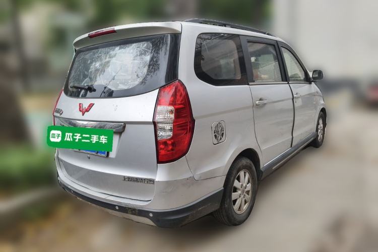 Used Wuling Hongguang 2015 1.5L S Base Model China IV Rear Right 45 Deg
