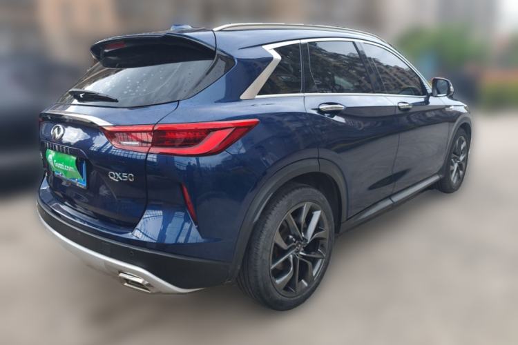 Used Infiniti QX50 2020 Revised Version 2.0T All-Wheel Drive Navigation Edition Rear Right 45 Deg