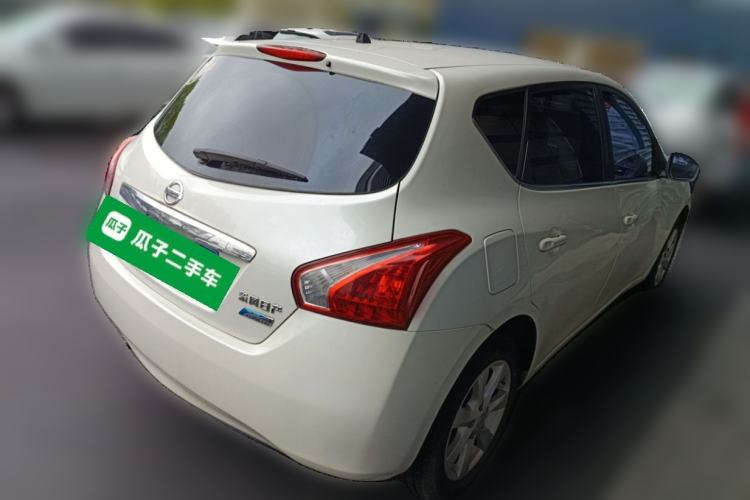 Used Nissan Tiida 2011 1.6L CVT Smart Version Rear Right 45 Deg